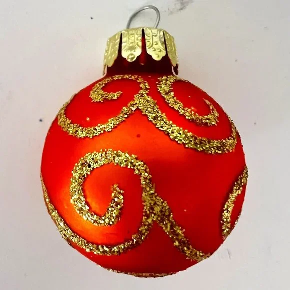 Vintage Glass Mini Christmas Ornaments – 3 Sets (45 Pieces) Collectible - Picture 8 of 14